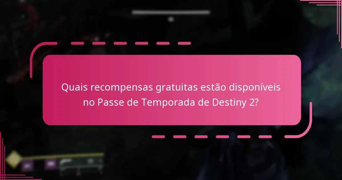 Como podem os jogadores reivindicar recompensas gratuitas em Destiny 2?