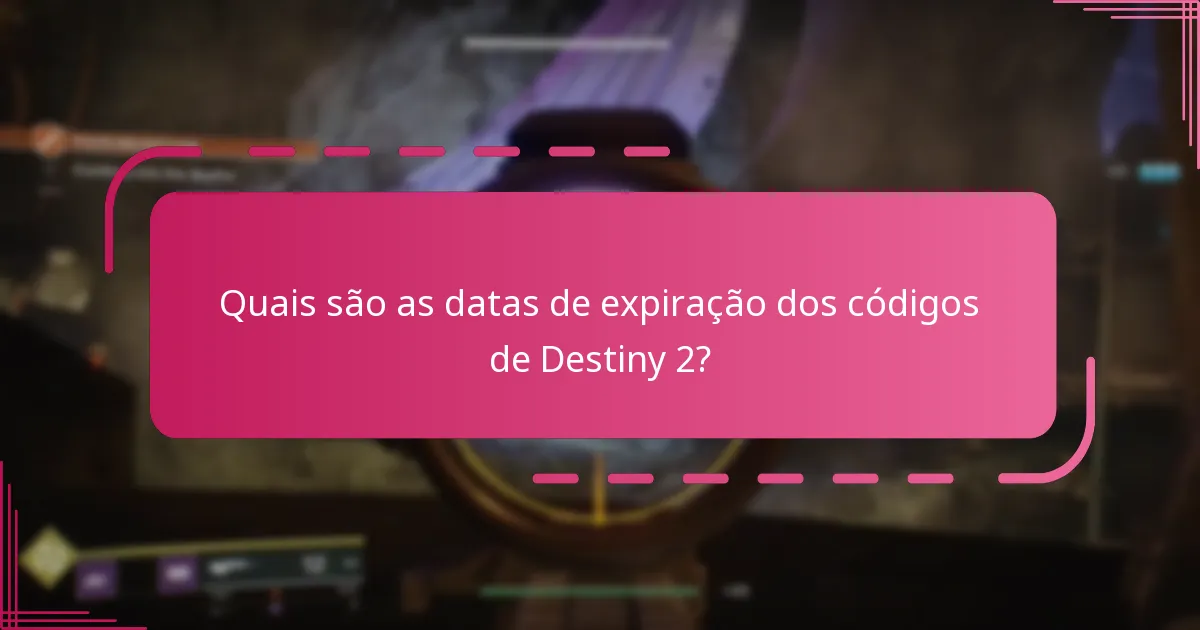 O que devo fazer se o meu código de Destiny 2 expirar?